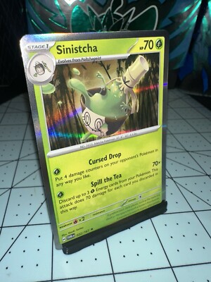 Sinistcha 22/167 Holo Rare Twilight Masquerade SV06 Pokmon TCG | eBay