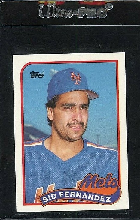 1989 TOPPS TIFFANY #790 SID FERNANDEZ NEW YORK METS 