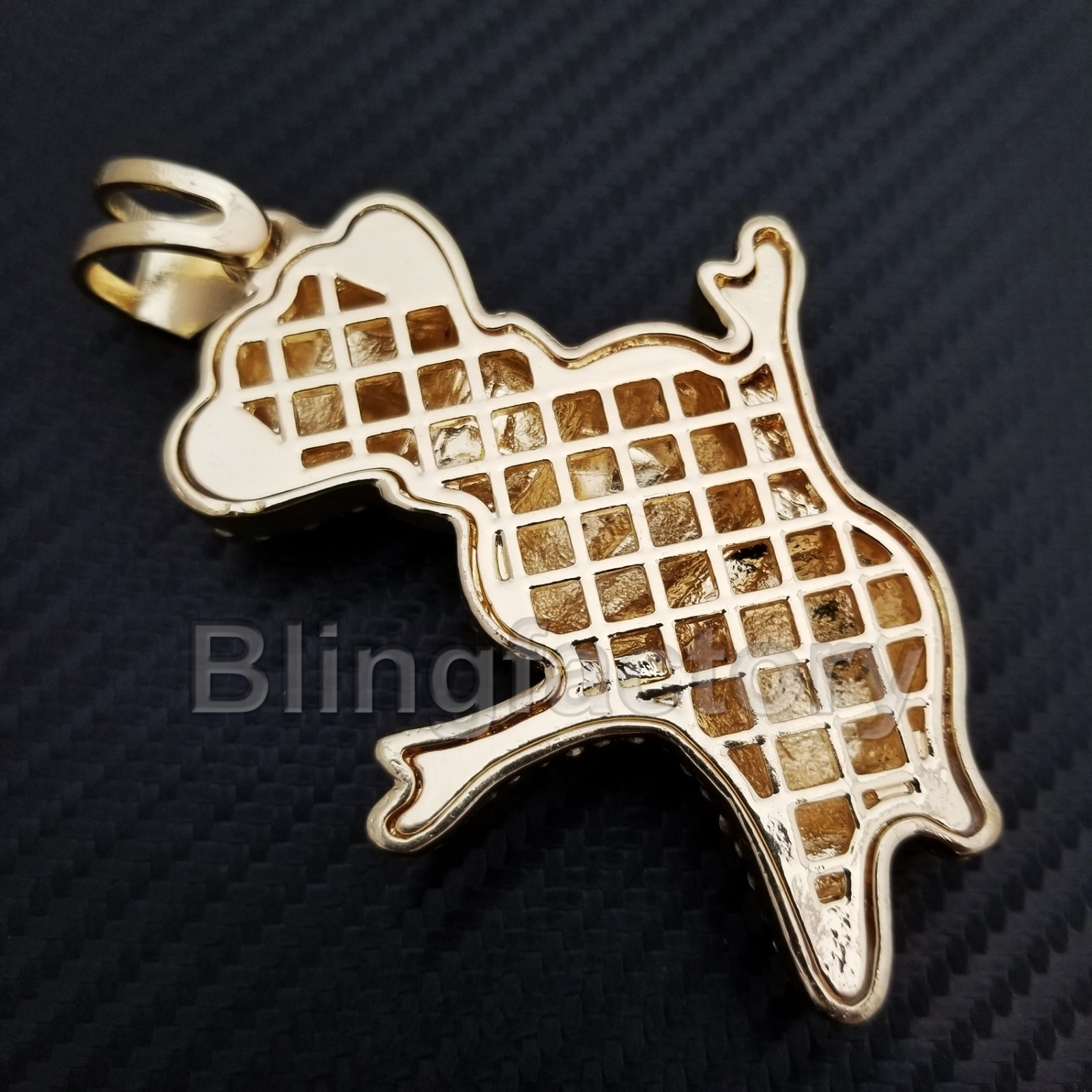 Hip Hop Large DOUGHBOY Pendant & 18