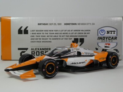 Greenlight Mclaren Chevrolet Dallara #7 Alexander Rote Ntt Indy 2024 1/18 11238