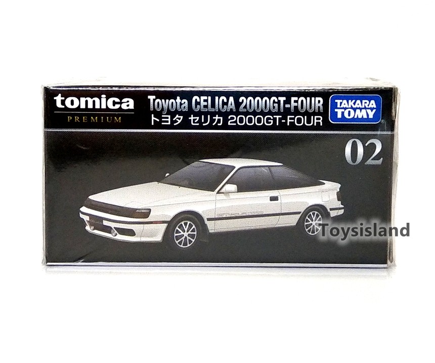 TOMICA PREMIUM 02 TOYOTA CELICA 2000GT-FOUR 1/60 TOMY DIECAST CAR