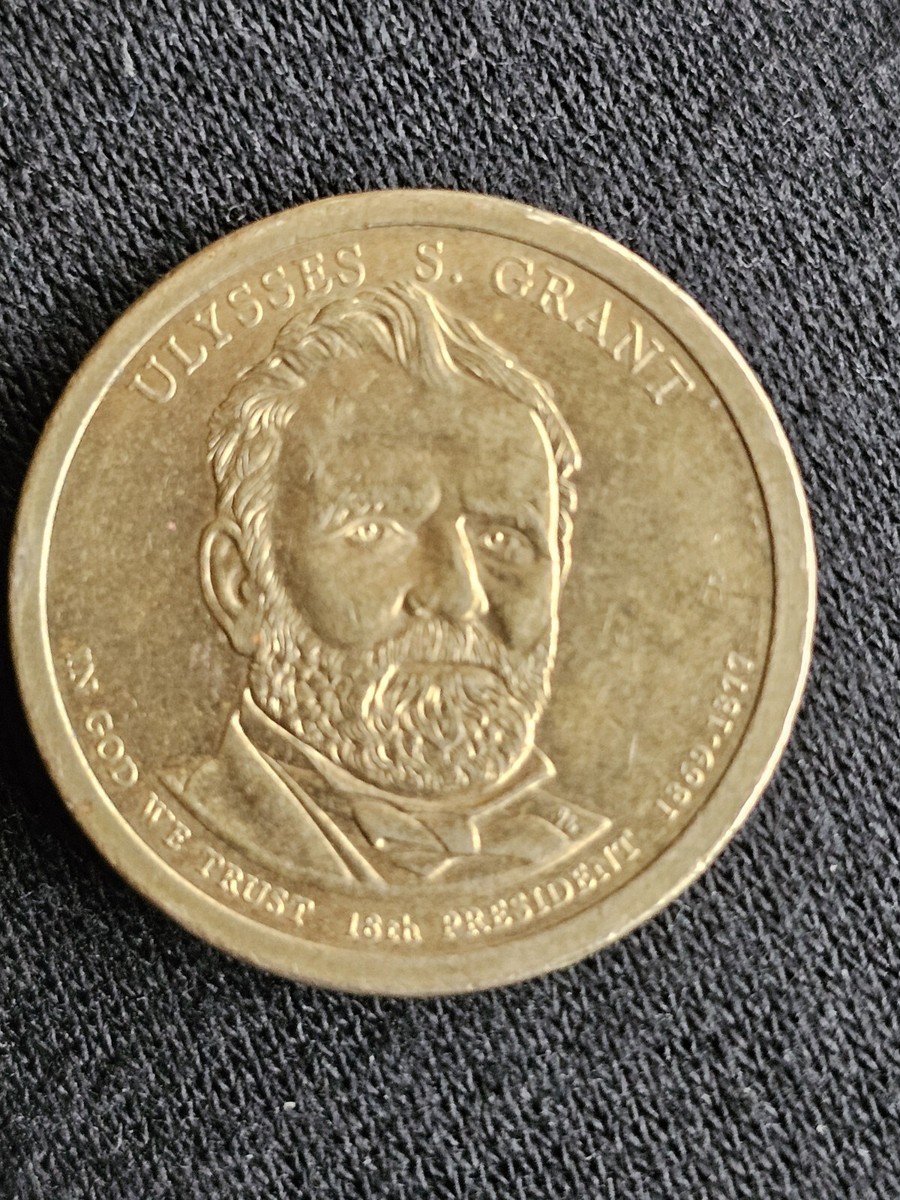 RARE Antique Ulysses S. Grant $1 Dollar Coin 1869-1877 - 18th 