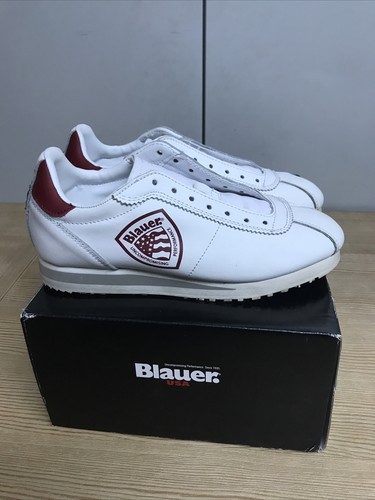 Blauer USA Sneaker Weiß Mit Rot Abgesetzt ❤️Gr.36❤️ Top In OVP ❤️Model Bowling - Bild 4 von 8