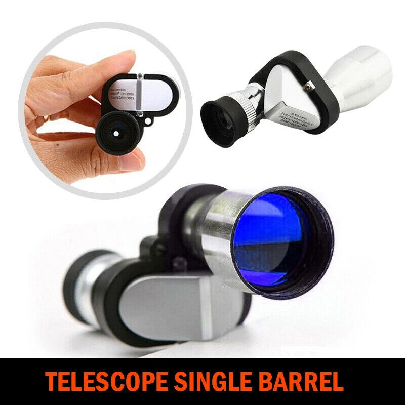 HD Night Vision Mini Pocket Telescope Zoom Monocular Outdoor Telescope Camping - Image 4 of 4