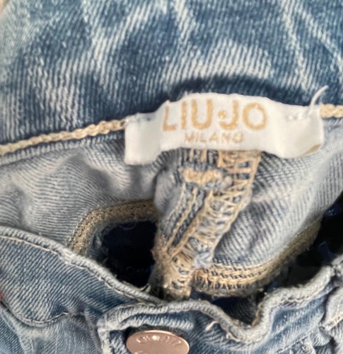 JEANS LIU JO BIMBA TAGLIA 6 ANNI IN COTONE ELASTICIZZATO - Foto 4 di 6
