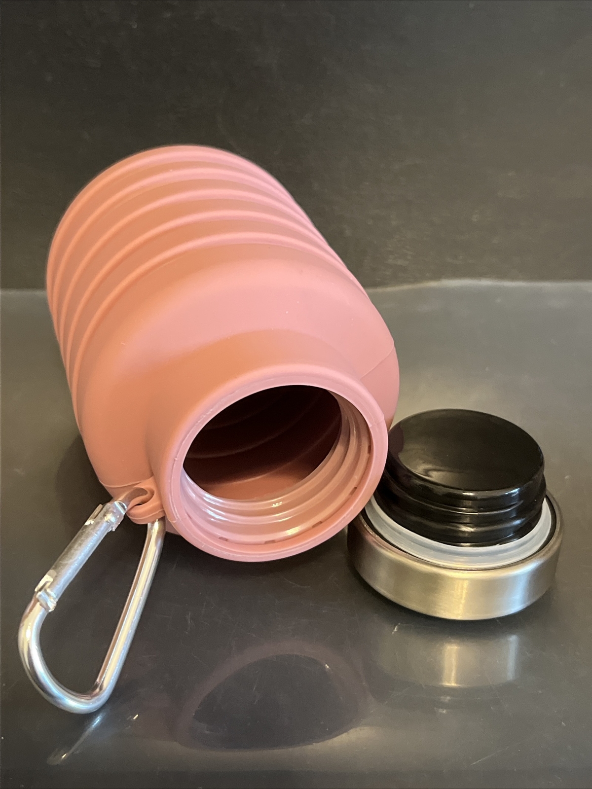 Mayim Foldable Colapsible Water Bottle 550ml Sport Silicon Water Bottle