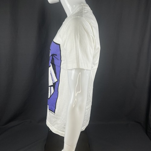 Freeze NY Face Offs Vintage 90's Daditude White Graphic T-Shirt Size Medium - Picture 4 of 8