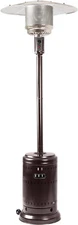 Heater Commercial Propane 46,000 BTU Outdoor Patio Heater with Wheels Bronze