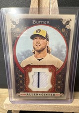 2023 Topps Allen & Ginter - Relics B Corbin Burnes #AGRB-CB (MEM)
