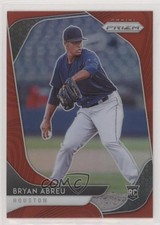2020 Panini Prizm Red Prizm Bryan Abreu #89 Rookie RC ov4