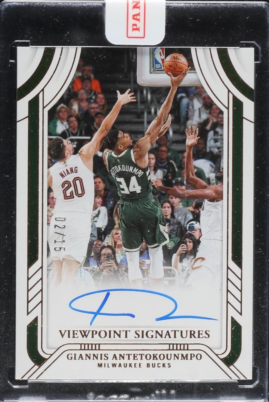 2024-25 Panini National Treasures - ViewPoint Signatures Giannis 