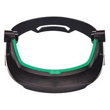 Msa Safety FaceShieldFrame,Blk;Grn,HDPE,Full-Frame 10187162 Msa Safety 10187162