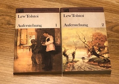 Lew Tolstoi - Auferstehung | 2 Bände | TdW-Reihe | Aufbau Verlag 1983