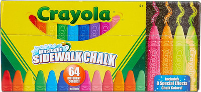 Ultimate Washable Chalk Collection (64Ct), Essential Easter Basket Stuffers, Bul