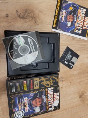 Nigel Mansell's World Championship 3,5'' Disk (PC, 1992, Big-Box)