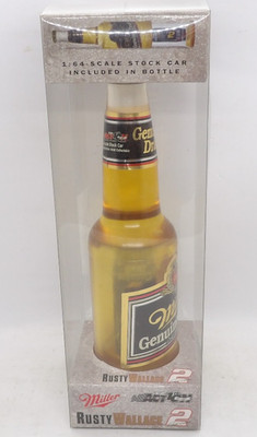 Rusty Wallace #2 1:64 Scale Stock Car Included in MGD Bottle