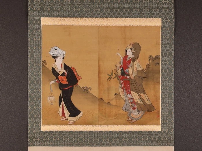 古董日本画作、画卷| eBay