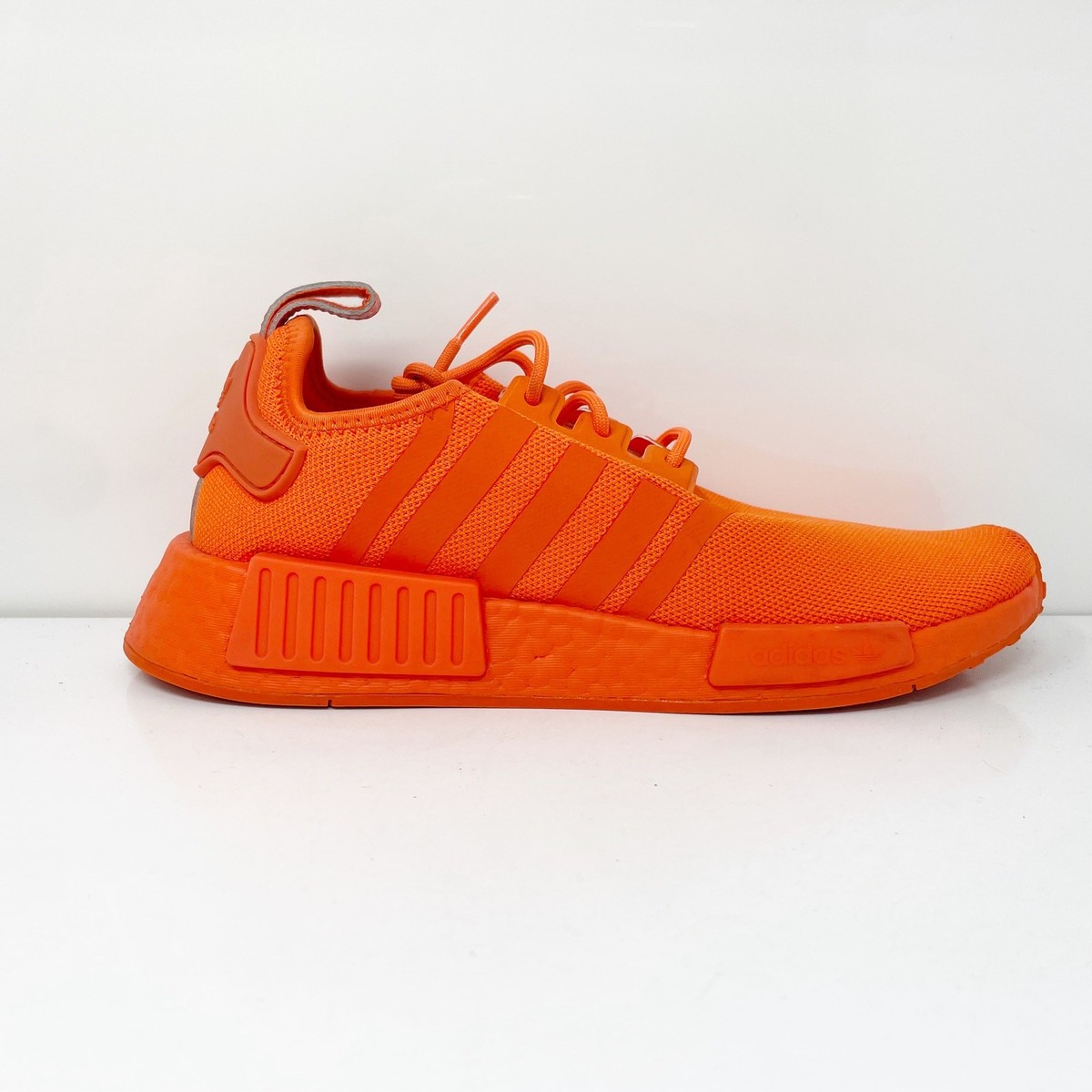Athletic Sneakers Nmd R1 Orange And White Adidas Womens NMD R1