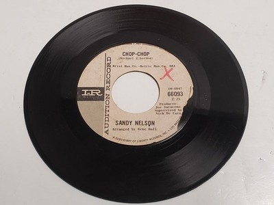 Vtg 1965 45 - Sandy Nelson   Chop-Chop VG Rock PROMO Audition