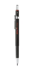 Rotring 300 Mechanical Pencil 2.0Mm Hexagonal Lightweight Black Red Writing Tool