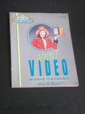Erotic Movies Unlimited Adult Video Catalog  (1987 ) Extremely Rare