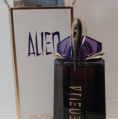 Mugler Alien Eau de Parfum Refillable 3 oz. Spray Used with original box