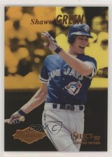 1995 Select Certified Edition Rookie Mirror Gold Shawn Green #105 qc1