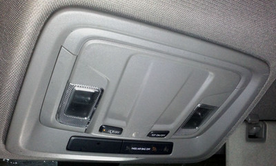 20 21 22 23 24 25 SILVERADO Front Overhead Roof Console w/o Sunroof Dark Gray