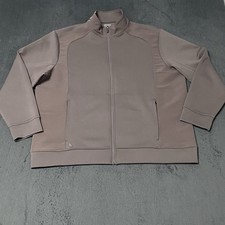 Untuckit Jacket Men 3XL Full Zip Mock Neck Po...