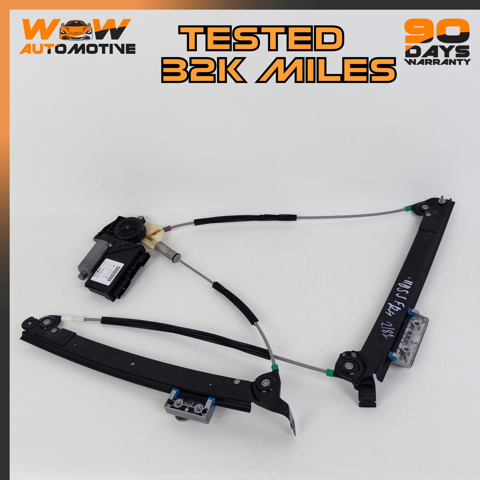 04-17 BENTLEY CONTINENTAL SUPERSPORTS COUPE FRONT RIGHT DOOR REGULATOR MOTOR OE