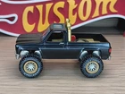 Vintage Hot Wheels 1983 Real Riders Custom Bywayman Silverado Square Chevy Black