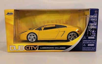 Lamborghini Murcielago Jada Toys Dub City Yellow Die Cast Metal
