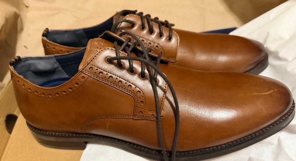 Cole Haan Jefferson Grand 2.0 Plain Oxford British Tan Men
