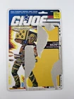 Vintage 1990 GI Joe Salvo Cardback UNCUT File Card Only ARAH