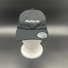 Dayforce Yupoong The Classics Dad Hat Black Adjustable Strap Back Cap