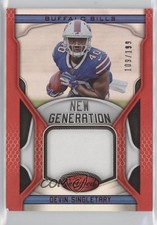 2019 Certified New Generation Jerseys Mirror Red 109/199 Devin Singletary 1u6