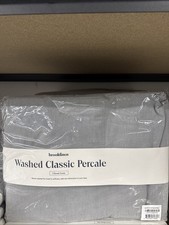1 Duvet Cover Brooklinen Washed Classic Perca...