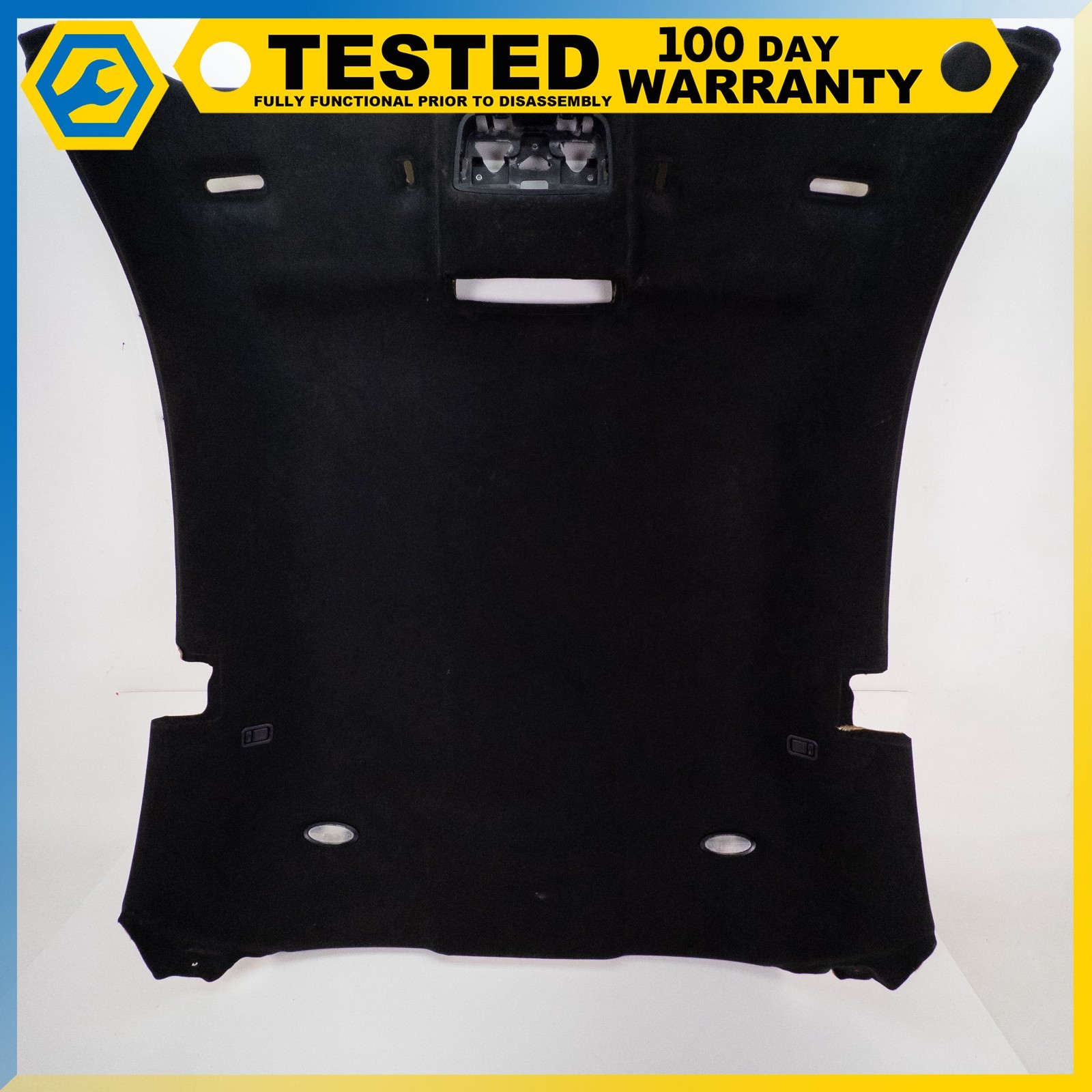 08-19 MASERATI GRANTURISMO HARDTOP HEADLINER COVER ROOF TRIM BLACK OEM