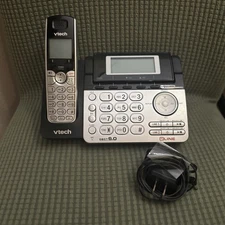 VTech DS6151 DECT 6.0 2-Line Cordless Phone System w/ Digital Answering Machine