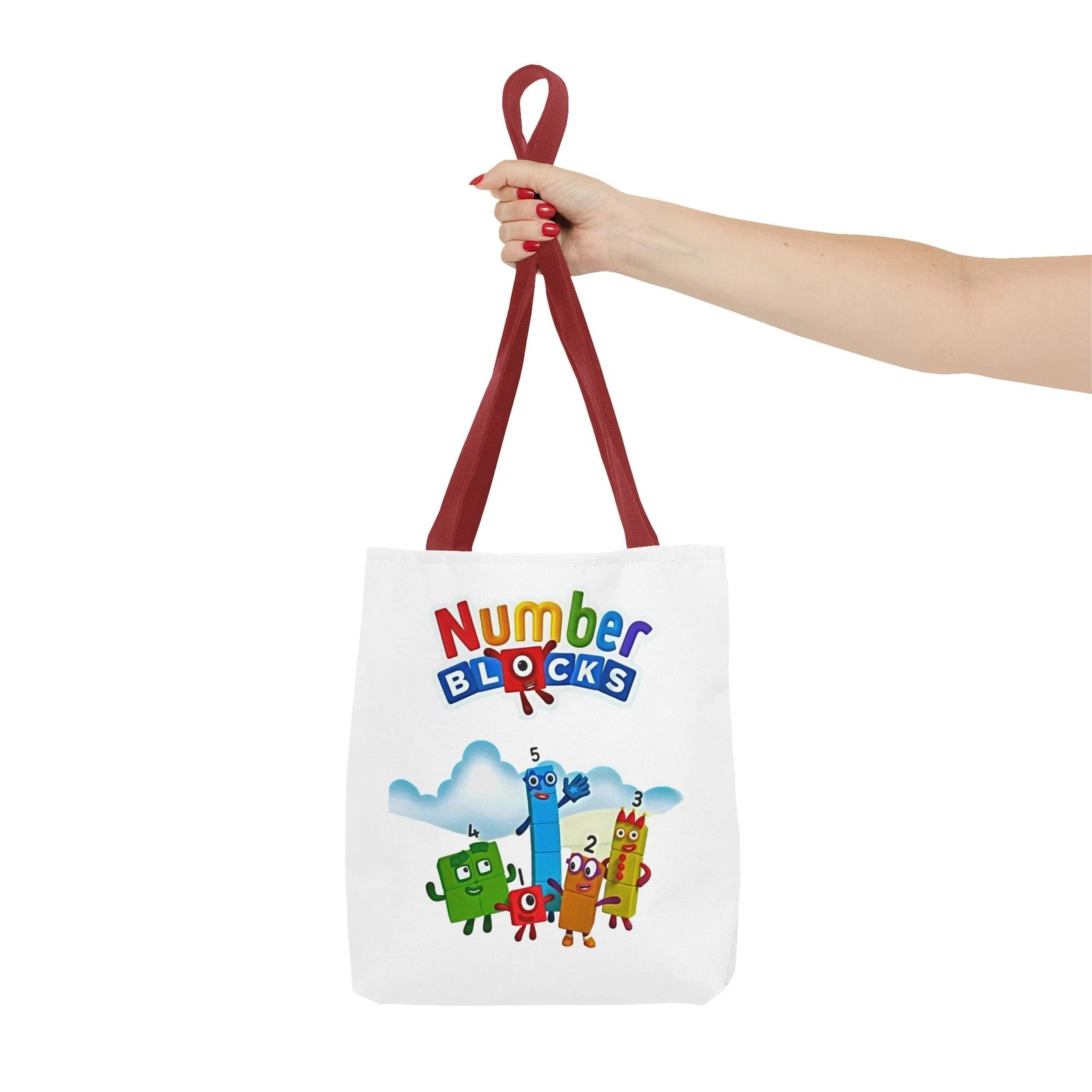 Number Blocks Tote Bag for Kids
