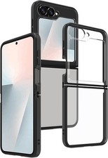 Clear Transparent Protective Case for Samsung Galaxy Z Flip 7 FE - Anti-Yellowin