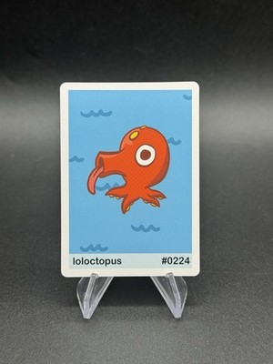 Loloctopus - Octillery #224 Pookiemoot Series 2 Custom Fan Art Pokemon