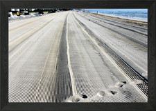 Beach Sand Framed Wall Art Poster Canvas Print Picture