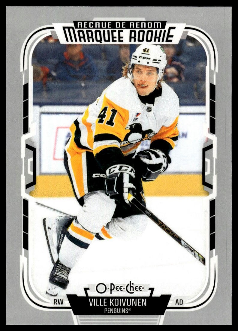 2025-26 O-Pee-Chee #559 Ville Koivunen Rookie RC