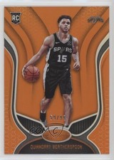 2019-20 Certified Rookies Mirror Orange 59/99 Quinndary Weatherspoon #188 05yg