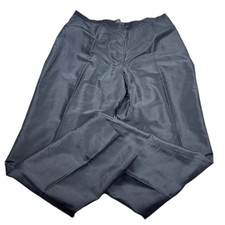 Nina McLemore 100% Silk Black Pants Women’s Size 16 Made in USA