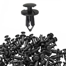 100x 8mm HA-67 Clips Retainer Auto Car Plastic Rivets Fastener Fender Push Pin