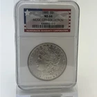 1885 S$1 - Morgan Dollar - NGC MS 64 - Music City Collection