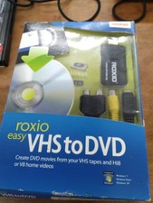 Roxio Easy VHS to DVD VHS Hi8 V8 Video to DVD or Digital Converter - NEW