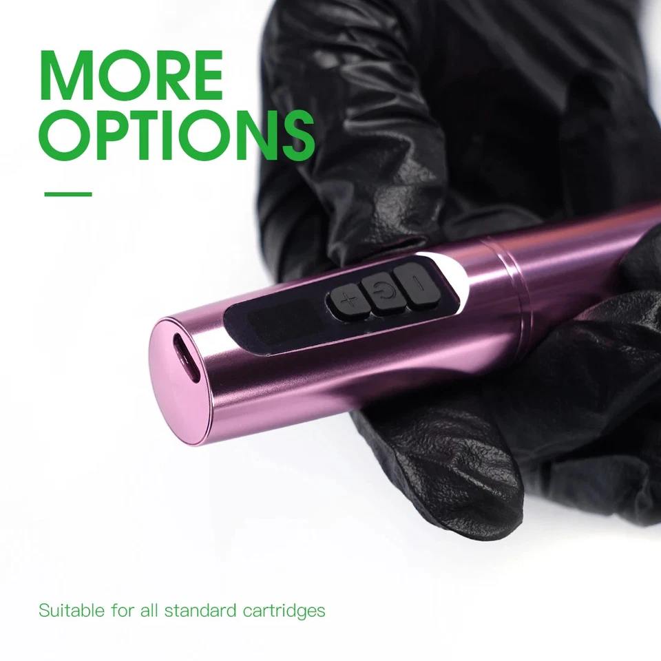 Máquina de tatuaje inalámbrica pluma para maquillaje permanente pluma cejas labios artista del tatuaje Foto 3 de 4